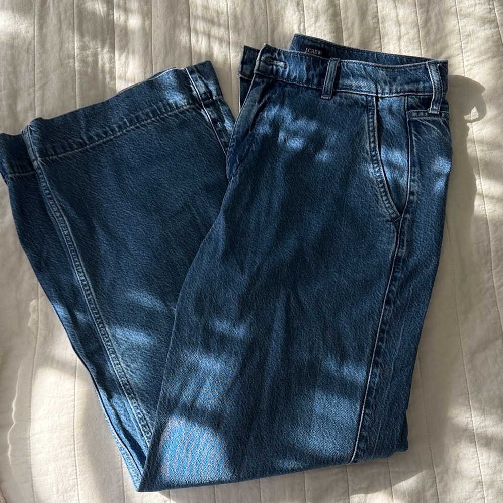 Wide Leg J Crew Jeans